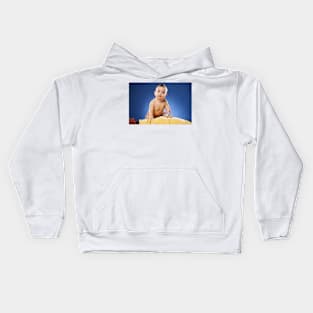 Father and his baby daughter Kids Hoodie